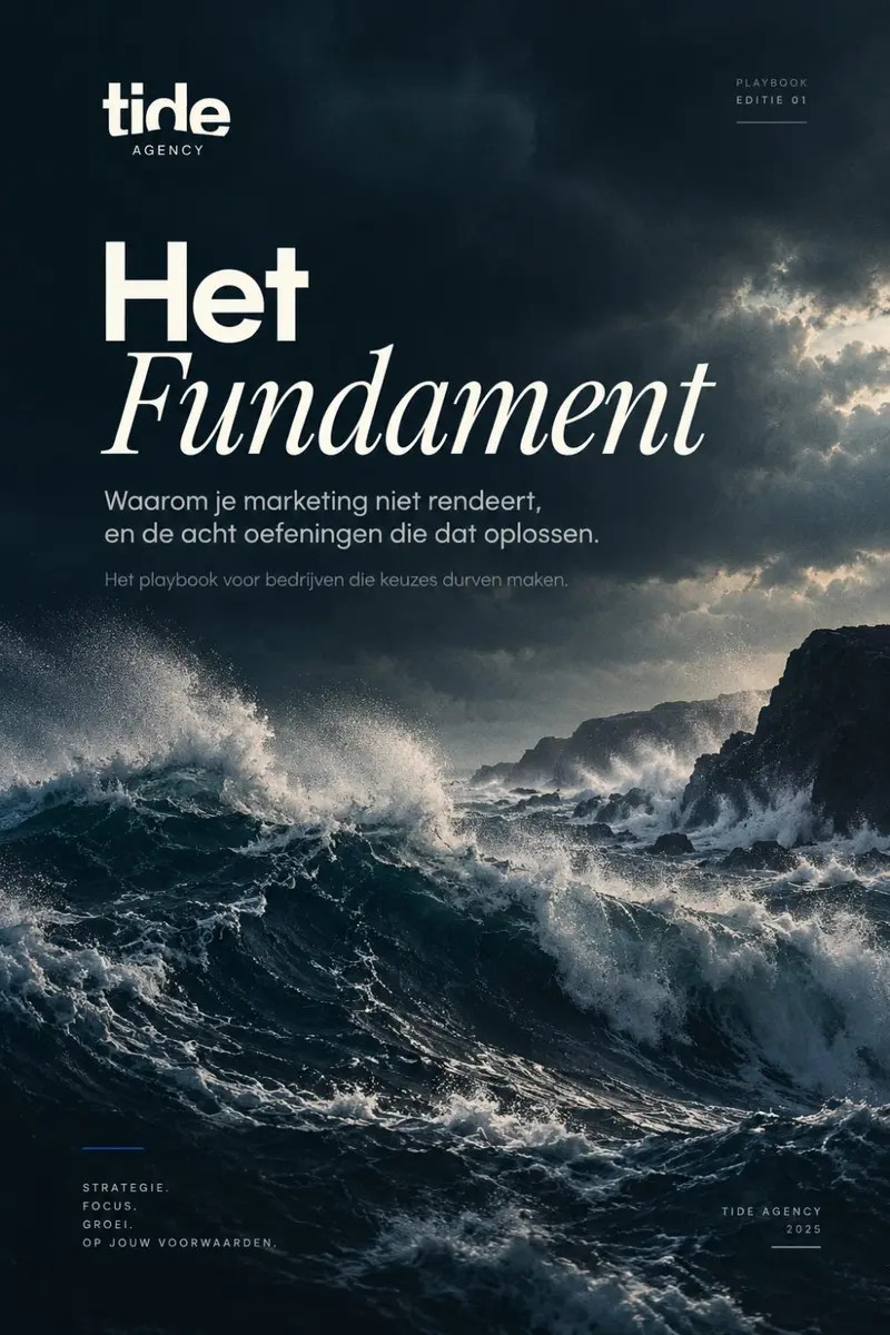 Cover van het playbook Het Fundament